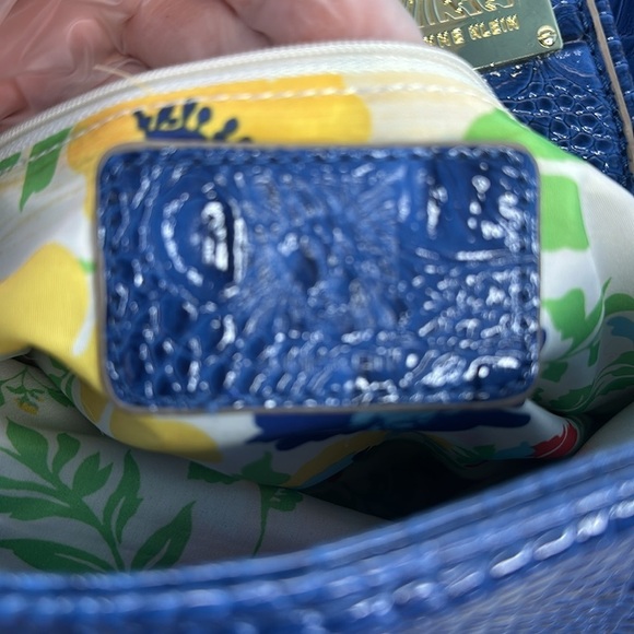 Ann Kline tote bag in spring colors. - Picture 8 of 9